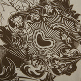 Fashionkova Vintage Floral Graphic Zip Up Hoodie