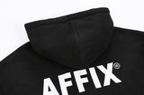 Fashionkova  No. 5047 BLACK LETTER HOODIE