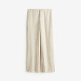 Fashionkova Solid Fringed Pants Women White Loose High Waisted Zipper Straight Leg Trousers Female 2025 Spring Autumn Casual Lady Streetwear