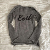 Fashionkova Y2K Daily Casual Women's Clothing Streetwear Old School Knit Sweater Simple Harajuku Tide Pullover Winter Warm Vintage Knitwear ootd