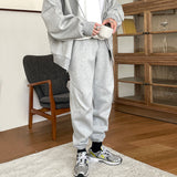 Fashionkova  No. 4091 GRAY ZIP-UP HOODIE & SWEATPANTS (TOP & BOTTOM)