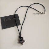 Fashionkova Fashion Spotted Tiger Eye Stone Mushroom Cross Star Pendant Chain Necklace For Women Men Charm Aesthetic Jewelry Accessories