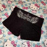 FashionKova-vintage outfits Harajuku Aesthetic Y2K Retro Emo Girl Summer Mini Short Slim Chic Fashionable Casual Bottoms Punk Rock Hip Hop Womens Streetwear