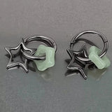 Fashionkova Y2K Bowknot Stud Earrings Korean Fashion Cute Hoop Earrings for Women Kawaii Jewelry Charms Punk Earrings Accessories Goth