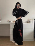 Fashionkova Party Outfit Quick drying paratrooper pants for women in summer  loose and thin  women in summer breathable  ankle tied  wide leg work pants