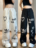 Fashionkova Party Outfit Dopamine paper paratrooper pants lady female ins niche loose wide leg drawstring casual long pantspants oversized girl pant