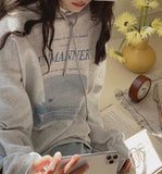 Fashionkova Junmanner Vintage Oversized Hoodie
