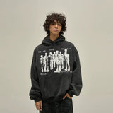 Fashionkova  No. 10039 PUNK SHADOW PULLOVER HOODIE