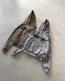 Fashionkova American Gothic Punk Harajuku Retro Oversized Hoodie Women Y2k Fashion Letter Embroidered Jacket Casual Loose Sweatshirt Men