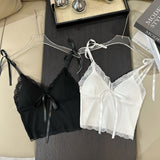 FashionKova-Lace Sling Y2k Clothes Women Summer Crop Top Harajuku Backless Sexy Streetwear Body Tee 2000s Kawaii Tank Tops Camis Coquette