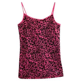 Fashionkova valentine's day aesthetic Leopard Pink Suspender Aesthetic Streetwear Emo Girl Y2K Crop Top Urban Beauty Casual Fashion Chic Harajuku Hip Hop Women's Tops