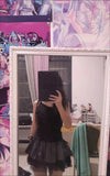 FashionKova-Y2k Skirts Summer Sexy Sweet Girl Clothes Bow Punk 2000s Kawaii Casual Cute Skirt Bottom Korea Gothic High waist Women Skirts