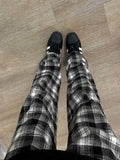FashionKova-Harajuku Plaid Y2k Pants Women Clothing Winter Wide Leg Pants Korean Fashion Casual Goth Girl Clothes Pantalones Femme Trousers