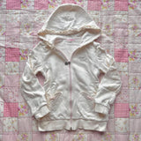 FashionKova-Y2k Cute Hoodies Women Winter Clothes Kawaii White Love Streetwear Loose Zip Up Hoodie Korea Sweet Girl 90s Vintage Long Sleeves
