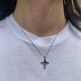 Fashionkova 2023 Korean Fashion Goth Punk Moon Star Cross Pendant Neck Chain Choker Necklace For Women Men Egirl Y2k Cool Party Jewelry Gift