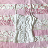 FashionKova-Crop Top Summer Y2k Clothing Women Camis Punk Sexy Sweet Girl Slim Sling Kawaii Korea Tank Tops Femme Harajuku Aesthetic Corset