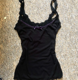 FashionKova-Summertime Goth Fashion Halter vest Sleeveless Shirt T-shirt Y2K casual fashion clothing Sexy tie black slim fit Streetwear emo