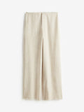Fashionkova Solid Fringed Pants Women White Loose High Waisted Zipper Straight Leg Trousers Female 2025 Spring Autumn Casual Lady Streetwear