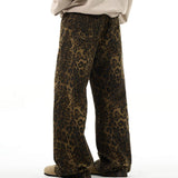 Fashionkova Found Leopard Wide-Leg Jeans