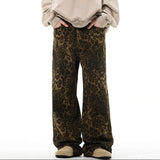 Fashionkova Found Leopard Wide-Leg Jeans