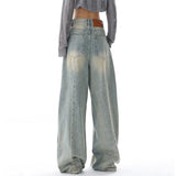 Fashionkova 90's Light Wash Baggy Jeans