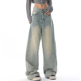 Fashionkova 90's Light Wash Baggy Jeans