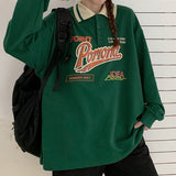 Fashionkova Vintage Collar Sweatshirt