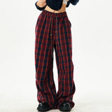 Fashionkova Academy Punk Plaid Pants