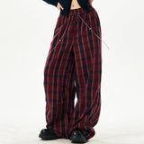 Fashionkova Academy Punk Plaid Pants