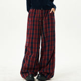 Fashionkova Academy Punk Plaid Pants