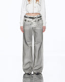 Fashionkova High Fashion Silver Jeans