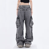 Fashionkova Big Ideas Wide Leg Cargo Jeans