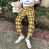 Fashionkova Casual Plaid Pants