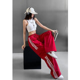 FashionKova - Pocket Side Stripe Sweatpants