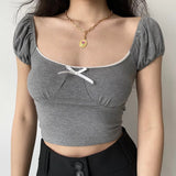 FashionKova - Dainty Doll Puff Shirt
