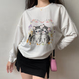 FashionKova - Nana's Cat Pullover Sweater