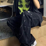 FashionKova - Grunge Ghost Face Graphic T-Shirt