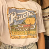 FashionKova - Peaches Ecords & Tapes T-shirt