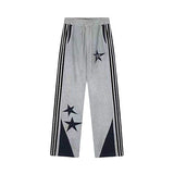 FashionKova - Vintage Star Print Sweatpants