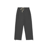 FashionKova - Simple Solid Color Baggy Sweatpants