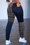Fashionkova - Army Green Casual Patchwork Patchwork Bottoms