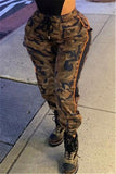 Fashionkova - Camouflage Street Camouflage Print Pants Straight Bottoms