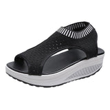 Fashionkova  Plus Size Sandals Women 2022 Fashion Casual Platform Sandals Women Shoes Comfort Summer Soft Sport Sandals Breathable Sneakers