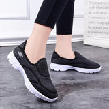 Fashionkova  Summer Women Shoes 2022 New Lightweight Casual Shoes Breathable Mesh Knitted Sports Shoes Women Flat Shoes Zapatos De Mujer
