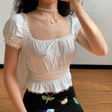 FashionKova - Belle Broderie Lace Top