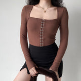 FashionKova - Monica Clasp Top