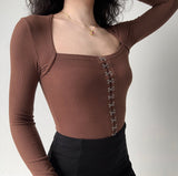 FashionKova - Monica Clasp Top