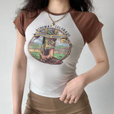 FashionKova - American Cowgirl Baseball Tee