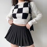 FashionKova - Right Move Checker Sweater