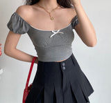 FashionKova - Dainty Doll Puff Shirt